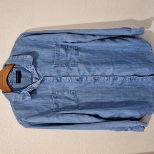 Boyfriend fit button up